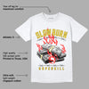 AJ 4 Lightning DopeSkill T-Shirt Slow Burn Graphic