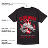 AJ 4 Red Thunder DopeSkill T-shirt Slow Burn Graphic