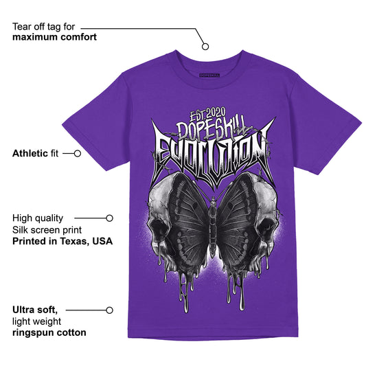Court Purple 13s DopeSkill Purple T-shirt DopeSkill Evolution Graphic