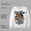 Midnight Navy 4s DopeSkill Sweatshirt Queen Of Hustle Graphic