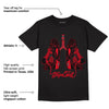 Red Thunder 4s DopeSkill T-shirt Breathe Graphic