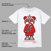 Fire Red 3s DopeSkill T-Shirt Sneaker Bear Graphic