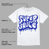 Racer Blue White Dunk Low DopeSkill T-Shirt Super Sauce Graphic