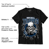 AJ 13 Brave Blue DopeSkill T-Shirt Trapped Halloween Graphic
