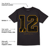 Black Taxi 12s DopeSkill T-Shirt No.12 Graphic