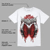 Fire Red 3s DopeSkill T-Shirt DopeSkill Evolution Graphic