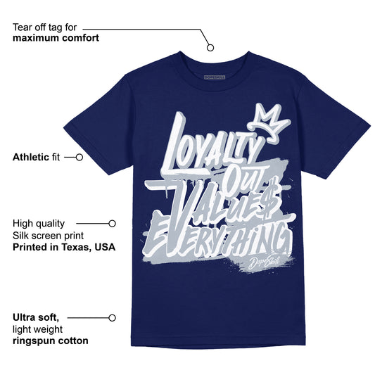 Midnight Navy 11s DopeSkill T-shirt LOVE Graphic