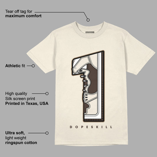 AJ 1 Low OG “Reverse Mocha” DopeSkill Sail T-shirt No.1 Graphic