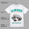 Green Snakeskin Dunk Low DopeSkill T-Shirt Slow Burn Graphic