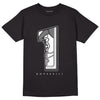 Jordan 1 High Stealth DopeSkill T-Shirt Number No.1 Graphic - Black 