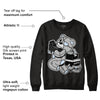 Black Metallic Chrome 6s DopeSkill Sweatshirt Bear Steals Sneaker Graphic