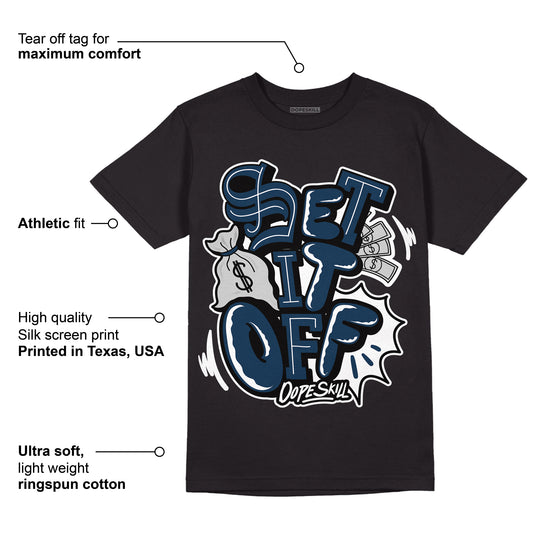Brave Blue 13s DopeSkill T-Shirt Set It Off Graphic
