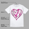 Triple Pink Dunk Low DopeSkill T-Shirt Heart AJ Graphic