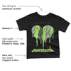 Green Bean 5s DopeSkill Toddler Kids T-shirt Juneteenth Heart Graphic