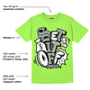 Green Bean 5s DopeSkill Green Bean T-shirt Set It Off Graphic