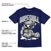 Midnight Navy 11s DopeSkill T-shirt Sick Bear Graphic