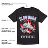 AJ 11 Low Pure Violet DopeSkill T-Shirt Slow Burn Graphic