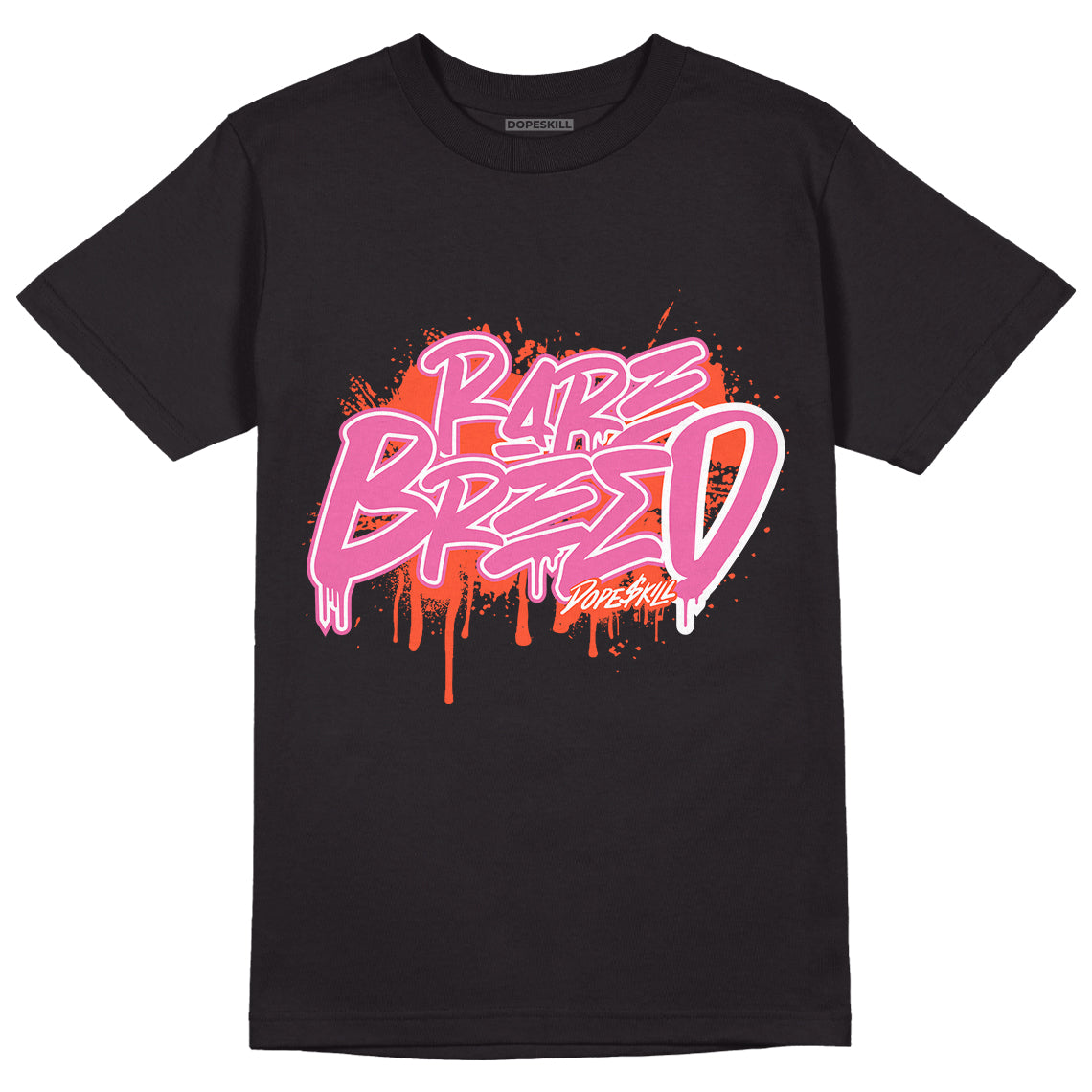 Jordan 5 GS Pinksicle DopeSkill T-Shirt Rare Breed Graphic - Black