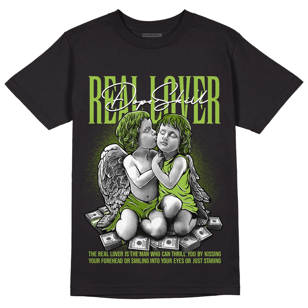 Dunk Low 'Chlorophyll' DopeSkill T-Shirt Real Lover Graphic - Black