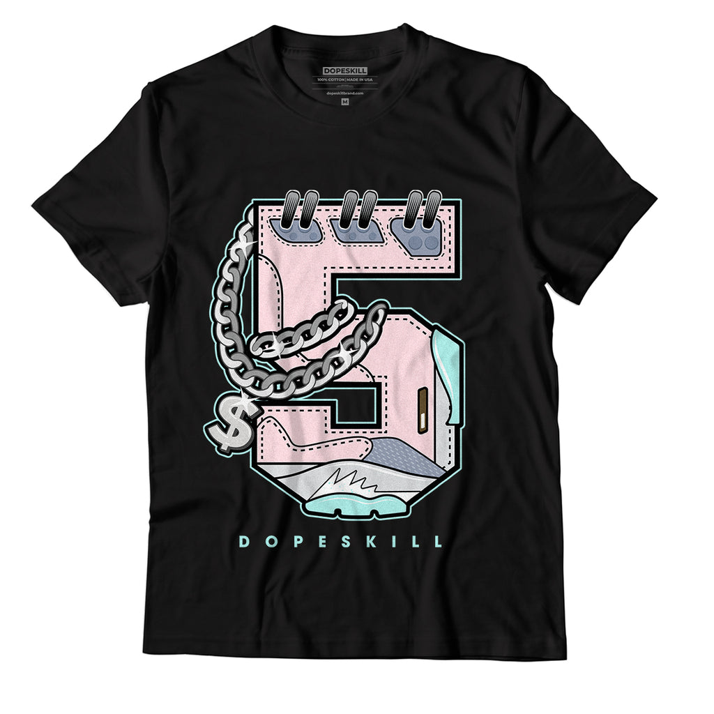 Jordan 5 Easter DopeSkill T-Shirt No.5 Graphic - Black