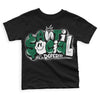 Gorge Green 1s DopeSkill Toddler Kids T-shirt Anti Social Graphic - Black 