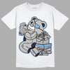 Georgetown 6s DopeSkill T-Shirt Bear Steals Sneaker Graphic - White