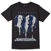 Georgetown 6s DopeSkill T-Shirt Juneteenth Heart Graphic - Black