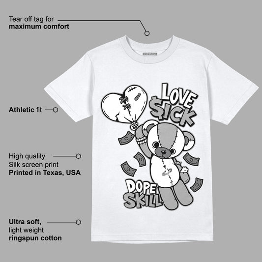 AJ 12 Stealth DopeSkill T-Shirt Love Sick Graphic