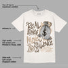 YZ Foam Runner Sand DopeSkill T-shirt Real Ones Move In Silence Graphic