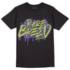 Jordan 4 Canyon Purple DopeSkill T-Shirt Rare Breed Graphic - Black