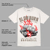 YZ Foam Runner Sand DopeSkill T-shirt Slow Burn Graphic