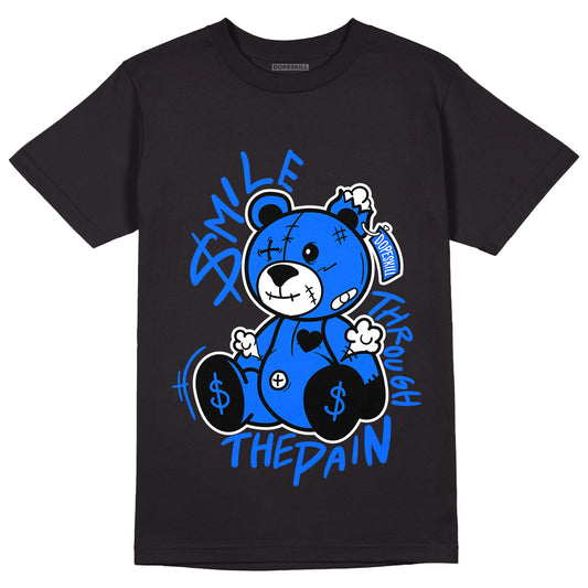 Yz 350 Boost V2 Dazzling Blue DopeSkill T-Shirt BEAN Graphic - Black 