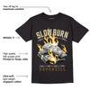 Taxi Yellow Black 8s DopeSkill T-Shirt Slow Burn Graphic