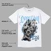 University Blue 6s DopeSkill T-Shirt Money Loves Me Graphic