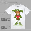 Dunk Low 'Chlorophyll' DopeSkill T-Shirt Fake Love Graphic