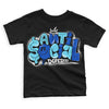 SB Dunk Argon DopeSkill Toddler Kids T-shirt Anti Social Graphic - Black