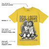 Lightning 4s DopeSkill Tour Yellow T-shirt Real Lover Graphic