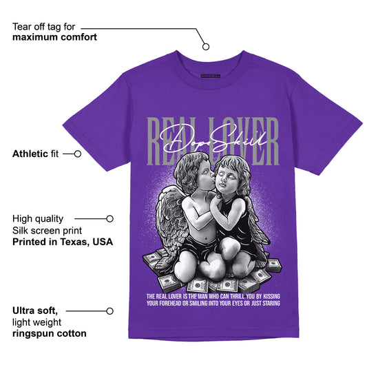 Court Purple 13s DopeSkill Purple T-shirt Real Lover Graphic