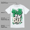 Lucky Green 2s DopeSkill T-Shirt New Paid In Full Graphic