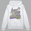 Jordan 4 Canyon Purple DopeSkill Hoodie Sweatshirt LOVE Graphic - White 