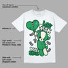 Lucky Green 2s DopeSkill T-Shirt Love Sick Graphic