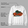 Dunk Low Team Dark Green Orange DopeSkill Sweatshirt Rare Breed Type Graphic