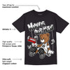 85 Black White 1s DopeSkill T-Shirt Money Is Our Motive Bear Graphic