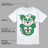 Lucky Green 2s DopeSkill T-Shirt New Double Bear Graphic