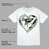 Seafoam 4s DopeSkill T-Shirt Heart AJ 4 Graphic