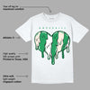 Lucky Green 2s DopeSkill T-Shirt Slime Drip Heart Graphic