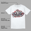 Fire Red 9s DopeSkill T-Shirt Rare Breed Type Graphic