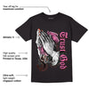 AJ 5 GS Pinksicle DopeSkill T-Shirt Trust God Graphic