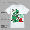 Lucky Green 2s DopeSkill T-Shirt Broken Heart Graphic