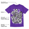 Court Purple 13s DopeSkill Purple T-shirt No Days Off Graphic